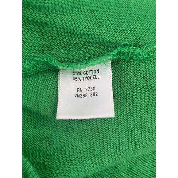 Proenza Schouler Short Sleeve T Shirt Pullover Round Neck Green M Medium - Picture 7 of 9